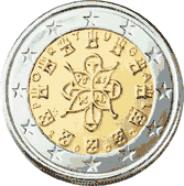 piece de 2 euros portugais (deux euros)