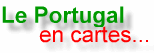 carte du portugal - map of portugal - mapa de portugal